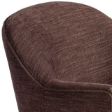 Aurora Fringe Swivel Chair, Laughlin Plum by Four Hands