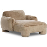 Mingh Chaise, Boden Pewter by Four Hands