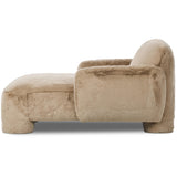 Mingh Chaise, Boden Pewter by Four Hands