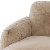 Mingh Chaise, Boden Pewter by Four Hands