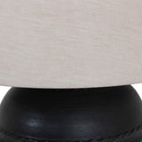 Caius Table Lamp, Aged Black by Amber Lewis x Four Hands