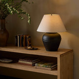 Caius Table Lamp, Aged Black by Amber Lewis x Four Hands
