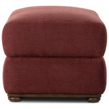 Solae Ottoman, Broadway Bordeaux by Amber Lewis x Four Hands — SID_1