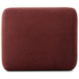 Solae Ottoman, Broadway Bordeaux by Amber Lewis x Four Hands — TOP_1