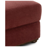 Solae Ottoman, Broadway Bordeaux by Amber Lewis x Four Hands — DET_1