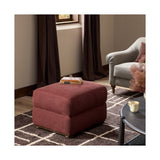 Solae Ottoman, Broadway Bordeaux by Amber Lewis x Four Hands — ESS_1