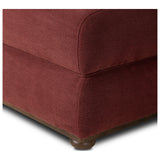 Solae Ottoman, Broadway Bordeaux by Amber Lewis x Four Hands — DET_1