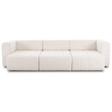 Langham Power Recliner 3 Piece Sectional, Nomad Snow by Four Hands