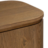 Elle 4 Door Media Console, Tawny Oak by Four Hands