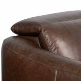 Alondra Leather Power Recliner, Sonoma Coco by Four Hands