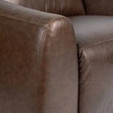 Alondra Leather Power Recliner, Sonoma Coco by Four Hands