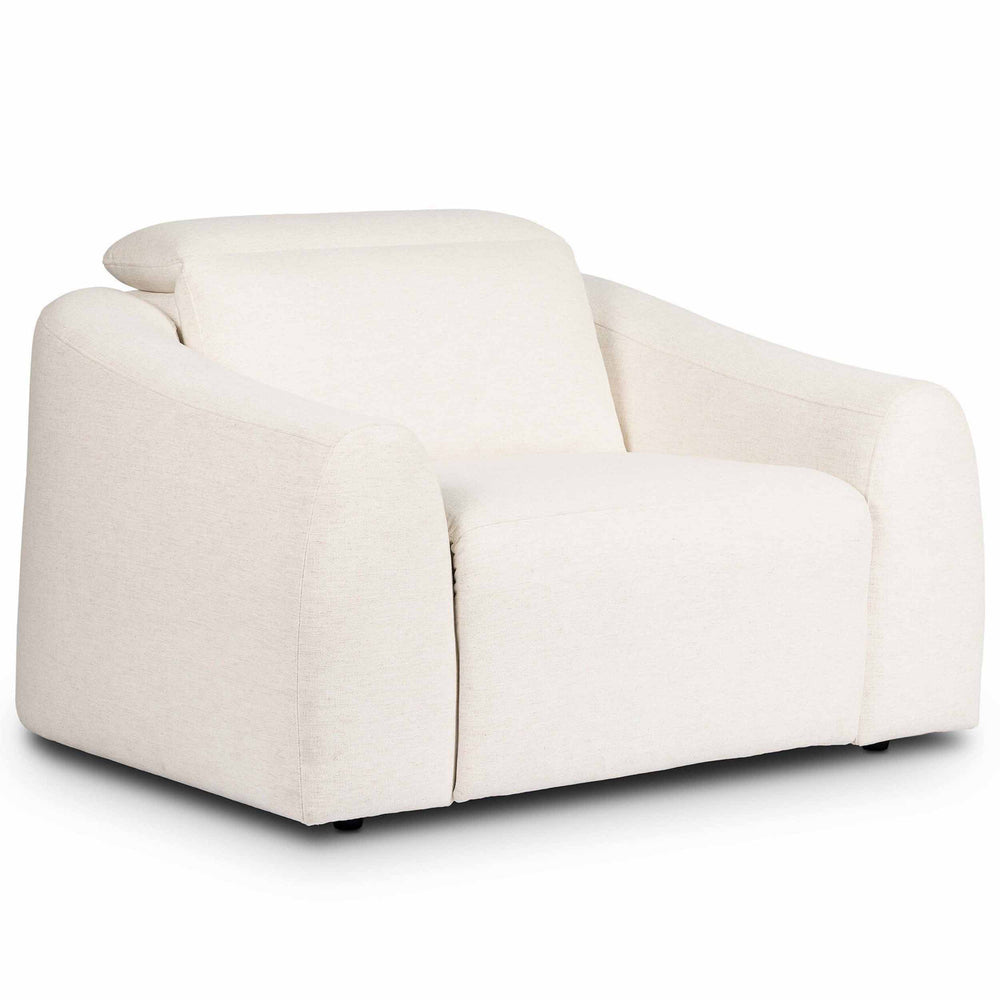 Alondra Power Recliner, Nomad Snow by Four Hands