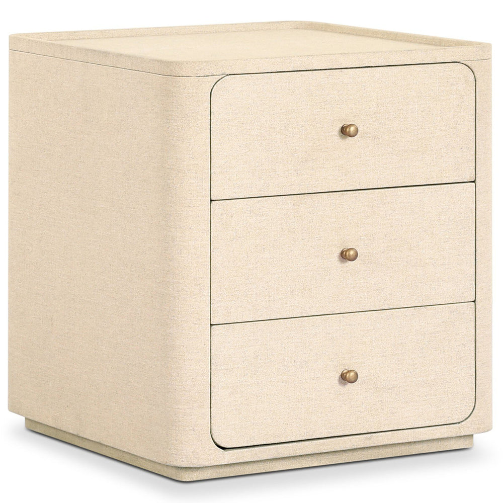 Paula Nightstand, Beige by Amber Lewis x Four Hands