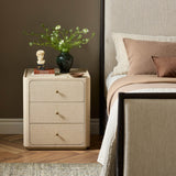 Paula Nightstand, Beige by Amber Lewis x Four Hands