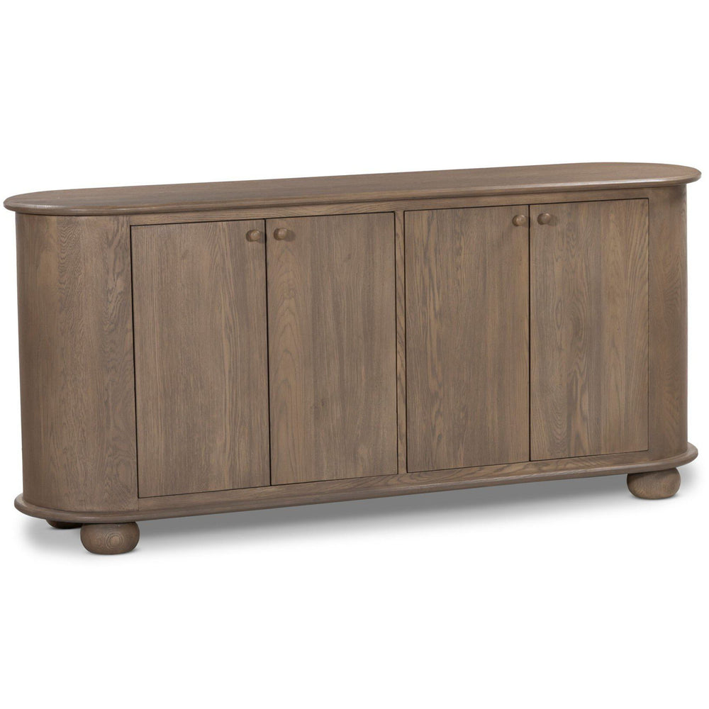 Makai 4 Door Sideboard, Light Wash by Amber Lewis x Four Hands