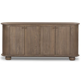 Makai 4 Door Sideboard, Light Wash by Amber Lewis x Four Hands