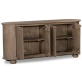 Makai 4 Door Sideboard, Light Wash by Amber Lewis x Four Hands