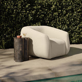 Channing Outdoor Swivel Chair, Jasper Natural by Four Hands