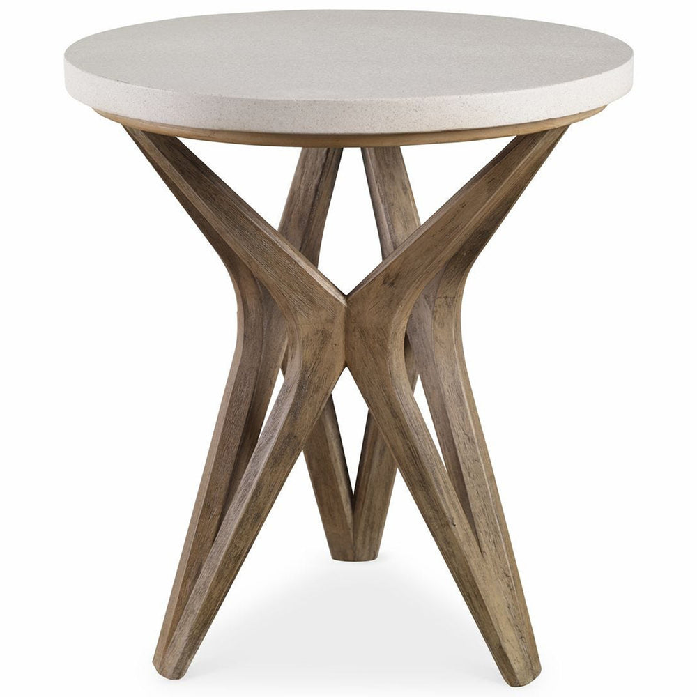 Marnie Side Table, Warm Oatmeal