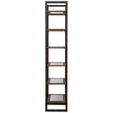 Olwyn Etagere, Aged Steel-Furniture - Storage-High Fashion Home