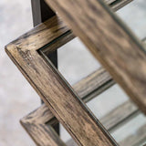 Olwyn Etagere, Aged Steel-Furniture - Storage-High Fashion Home