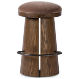 Bea Swivel Counter Stool, Monte Mushroom by Four Hands — FRT_1