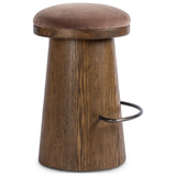 Bea Swivel Counter Stool, Monte Mushroom by Four Hands — SID_1
