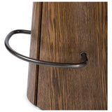 Bea Swivel Counter Stool, Monte Mushroom by Four Hands — DET_1
