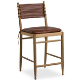 Brielle Counter Stool, Dulane Mahogany by Amber Lewis x Four Hands — PRM_1
