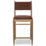 Brielle Counter Stool, Dulane Mahogany by Amber Lewis x Four Hands — FRT_1