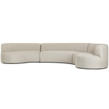 Opal Outdoor 3 Pc Sectional, Faye Sand by Four Hands