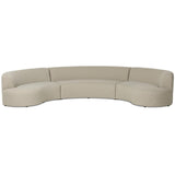 Opal Outdoor 3 Piece Sectional, Hayes Smoke by Four Hands