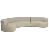 Opal Outdoor 3 Piece Sectional, Hayes Smoke by Four Hands
