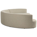 Opal Outdoor 3 Piece Sectional, Hayes Smoke by Four Hands