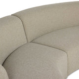 Opal Outdoor 3 Piece Sectional, Hayes Smoke by Four Hands