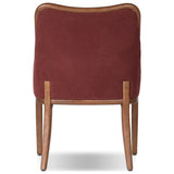 Hollen Dining Chair, Broadway Bordeaux by Amber Lewis x Four Hands — BCK_1