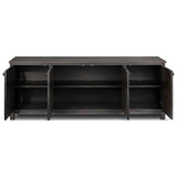 Fasano Media Console, Smoked Black Oak Veneer by Amber Lewis x Four Hands — OPN_1