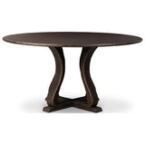 Eddington Dining Table, Cocoa Oak Thick Veneer by Amber Lewis x Four Hands — SID_1