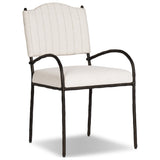 Clarance Outdoor Dining Chair, Alessi Linen by Amber Lewis x Four Hands — PRM_1