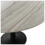 Evangeline Outdoor Dining Table, Striated Marble by Amber Lewis x Four Hands — DET_1