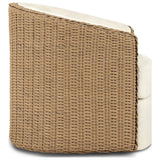 Alize Outdoor Swivel Chair, Barrie Natural by Amber Lewis x Four Hands — SID_1
