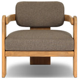 Clarabella Outdoor Chair, Ellor Brown by Four Hands — FRT_1
