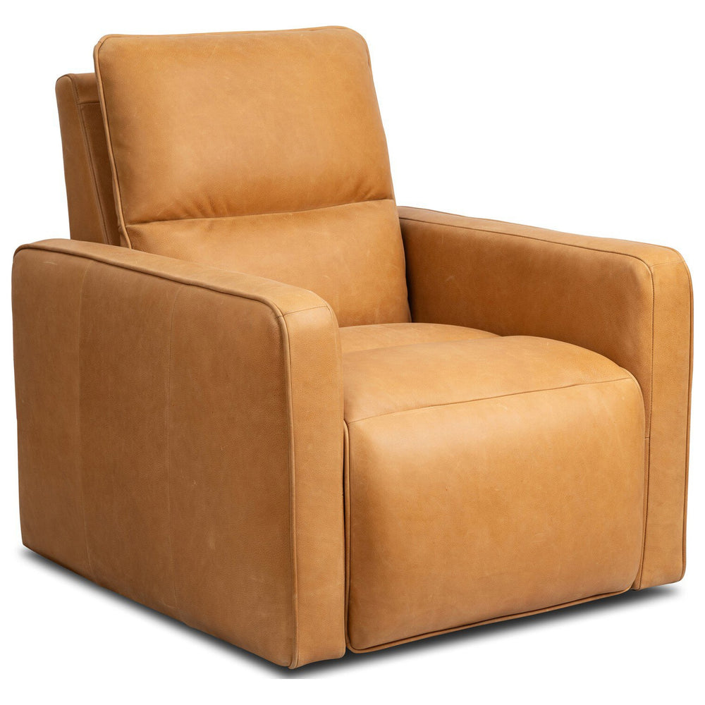 Kenlee Leather Power Recliner, Palermo Cognac by Four Hands — PRM_1