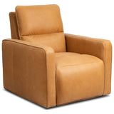 Kenlee Leather Power Recliner, Palermo Cognac by Four Hands — PRM_1