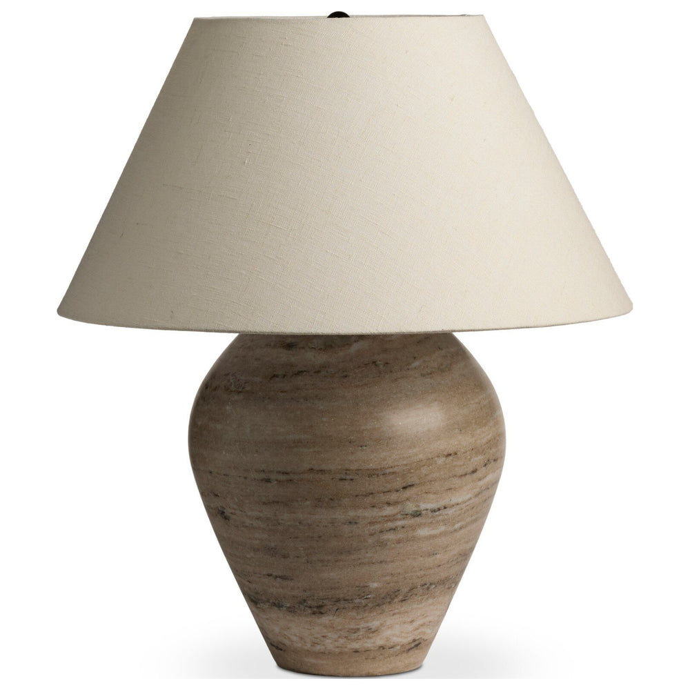Tarlton Table Lamp, Antique White Marble by Four Hands — PRM_1