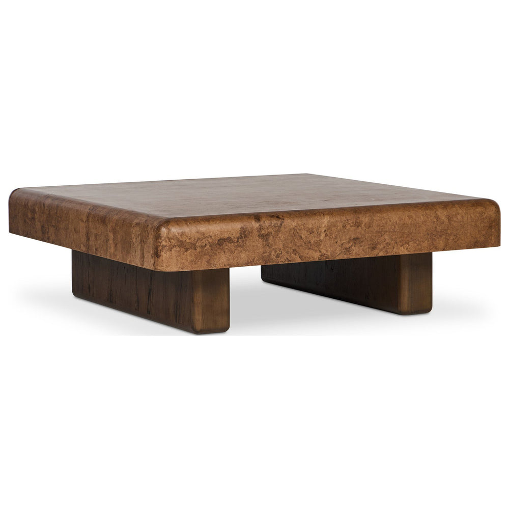 Palto Coffee Table, Dark Bark Paper by Four Hands — PRM_1