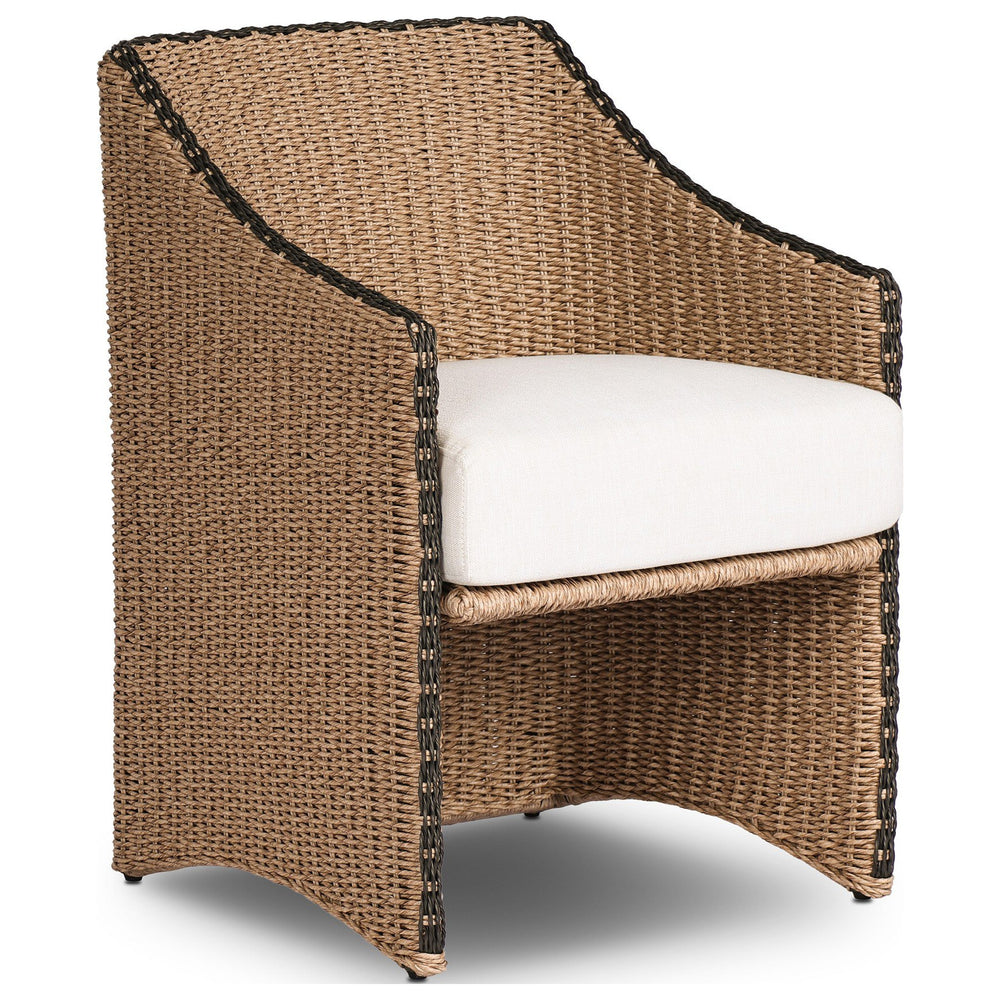 Lucia Outdoor Dining Chair, Vergo Cream by Four Hands — PRM_1