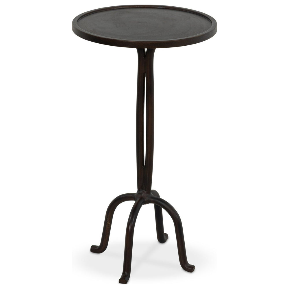 Tristesse Outdoor End Table, Antique Rust by Amber Lewis x Four Hands — PRM_1
