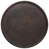 Tristesse Outdoor End Table, Antique Rust by Amber Lewis x Four Hands — TOP_1