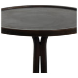 Tristesse Outdoor End Table, Antique Rust by Amber Lewis x Four Hands — DET_1